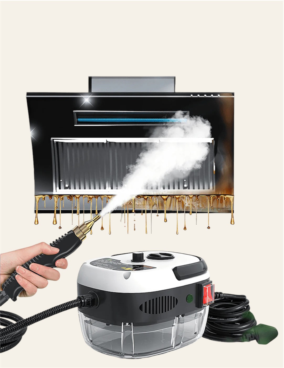 2500W  Steam Cleaner (EU)