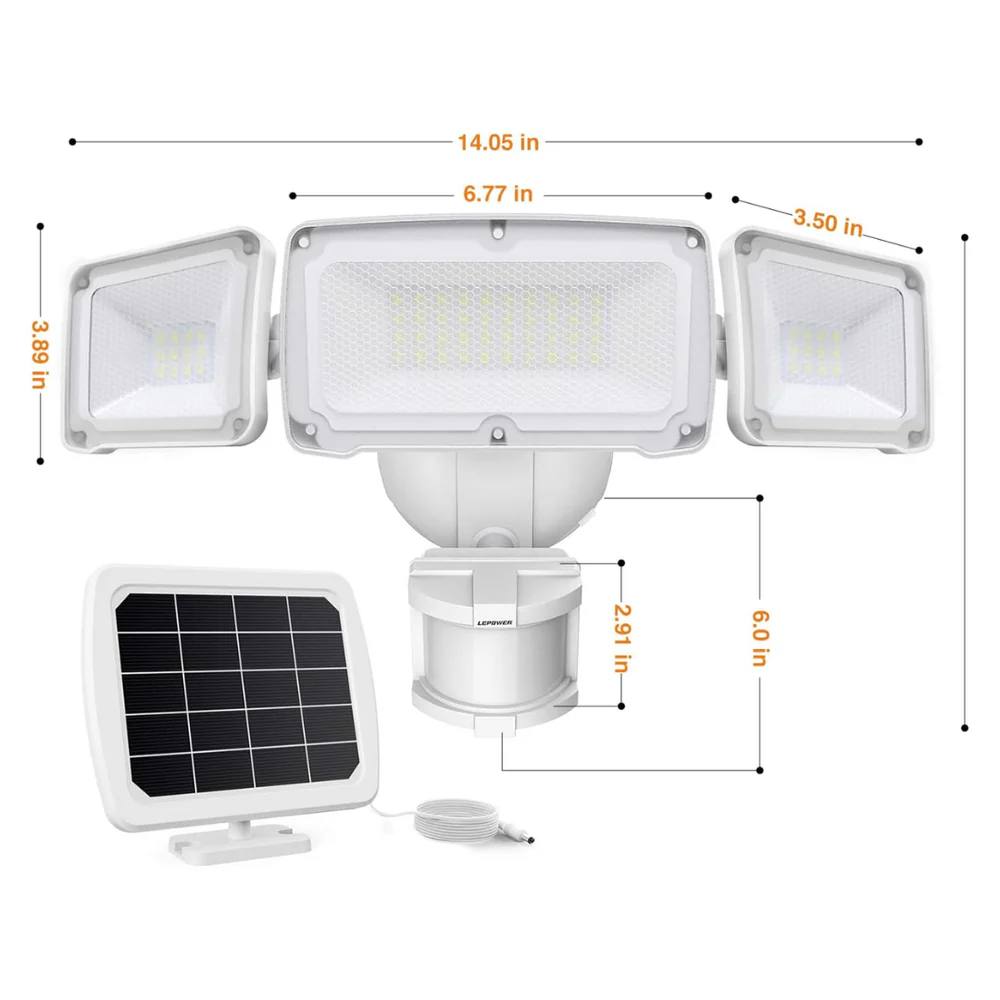 Solar Motion Sensor Security Lights